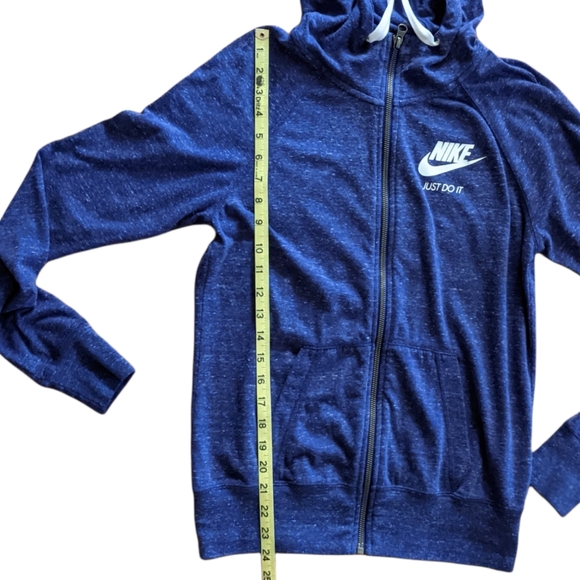 Nike Zip Front Purple Marled Hoodie Size Small - Picture 9 of 9